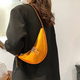 Women's Pu Leather Handbag Irregular Shoulder Bag
