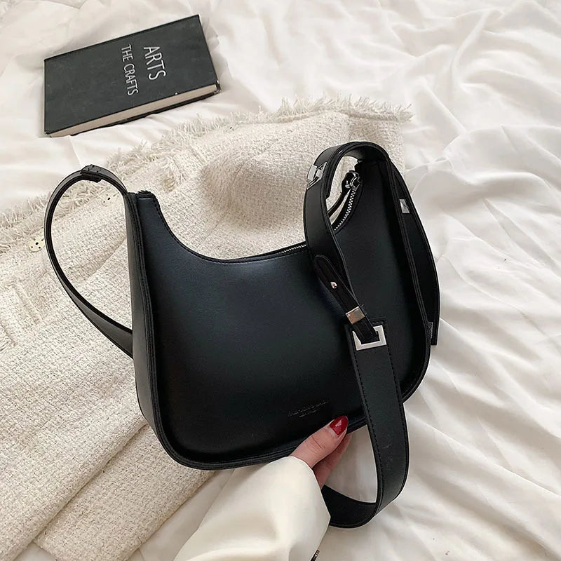 Spring PU Leather Shoulder Crossbody Sling Bag for Women