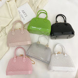 Summer High-end Jelly Shell Bag Shoulder Diagonal Women's Purse