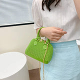Summer High-end Jelly Shell Bag Shoulder Diagonal Women's Purse