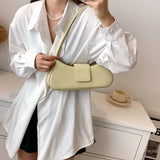 Summer PU Leather Women's Handbag Short Handle Shoulder Crossbody Bags