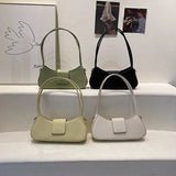 Summer PU Leather Women's Handbag Short Handle Shoulder Crossbody Bags