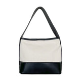 Summer Canvas Patchwork Tote Shoulder Bag