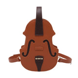 Creative Violin Women's Messenger Bag Small Backpack Female