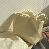 Summer Geometric Women Handbags Ladies Shoulder Bag Bucket Bag