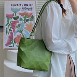 Summer Geometric Women Handbags Ladies Shoulder Bag Bucket Bag