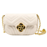 Summer Mini Crossbody Bag Women Leather Handbag Diamonds Chains Shoulder Bag