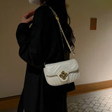 Summer Mini Crossbody Bag Women Leather Handbag Diamonds Chains Shoulder Bag