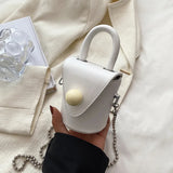 Summer High Casual Chain Bag Messenger Bag Portable Bucket Bag