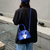 Summer Small Litchi Shell Bag Ins Messenger Bag for Women