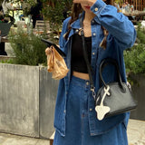 Summer Small Litchi Shell Bag Ins Messenger Bag for Women