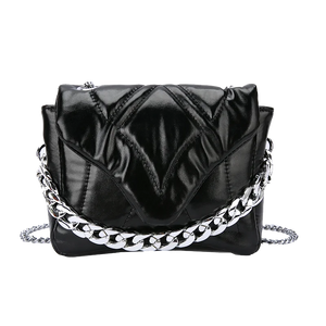 Summer Envelope Shoulder Bag Soft Leather Chain Crossbody Messenger Bag