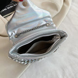 Summer Envelope Shoulder Bag Soft Leather Chain Crossbody Messenger Bag