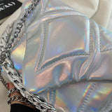 Summer Envelope Shoulder Bag Soft Leather Chain Crossbody Messenger Bag