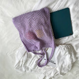 Summer Shoulder Bag Handwoven Handbags For Vacation And Daily Use