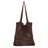 Summer Shoulder Bag Handwoven Handbags For Vacation And Daily Use