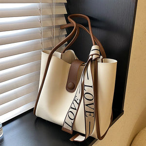 Summer Vintage Handbag Women Soft Pu Leather Lady Shoulder Bag