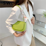 Summer Women's PU Leather Crossbody Bag for Underarm with Handbag