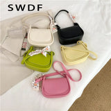 Summer Women's PU Leather Crossbody Bag for Underarm with Handbag