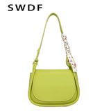 Summer Women's PU Leather Crossbody Bag for Underarm with Handbag