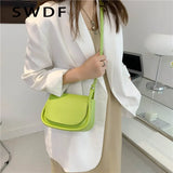 Summer Women's PU Leather Crossbody Bag for Underarm with Handbag