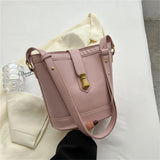 Vintage PU Leather Shoulder Bag Crossbody Messenger Handbag