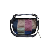 Women Canvas Shoulder Bags Patchwork Handbags Tavel Totes Cross Body Bags