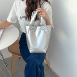 Women All-Match Bucket Bag Shoulder Bag