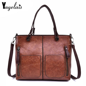 Vintage Women Shoulder Bag Causal Totes for Daily Shopping