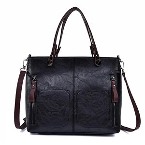Vintage Women Shoulder Bag Causal Totes for Daily Shopping