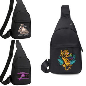 Wild Print Waist Pack Fanny Pack for Men Women