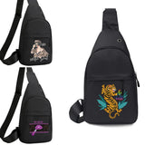 Wild Print Waist Pack Fanny Pack for Men Women