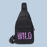 Wild Print Waist Pack Fanny Pack for Men Women