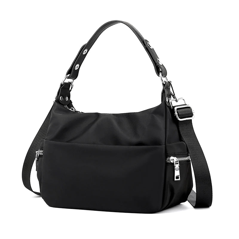 Water Release Nylon Cloth Crossbody Bags For Women Dual-use Canvas Shoulder Bag