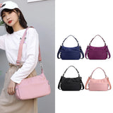 Water Release Nylon Cloth Crossbody Bags For Women Dual-use Canvas Shoulder Bag