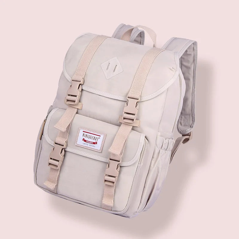 Waterproof Canvas Laptop Backpacks Travel Bagpack Junior School Bags For Girls B