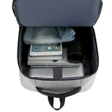 Waterproof Man Backpack USB Port Stylish Backpack Lightweight