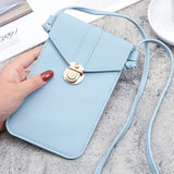 26 Letters Waterproof Phone Bag Women Shoulder Bags