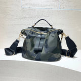 Camo CrossBody Bag Women Waterproof Multi-Pocket Shoulder Tote Travel Messenger