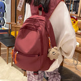 Waterproof Nylon Leisure Travel Backpack For Women