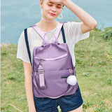 Waterproof Nylon Women Backpack Anti-theft Backpacks Shoulder Bags