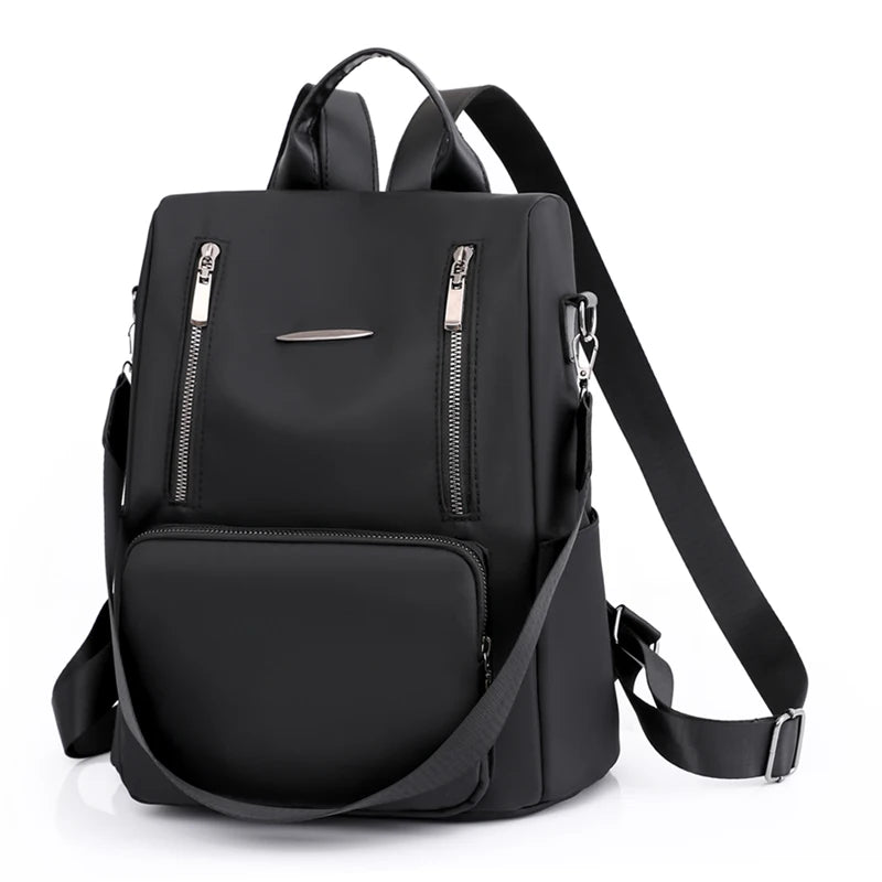 Waterproof Oxford Anti-theft Women Backpack Large Capacity School Bag