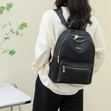 Print School Bag Waterproof Oxford Women Anti-theft Backpack