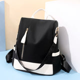 Waterproof Oxford Ladies Backpack Anti-theft School Bag