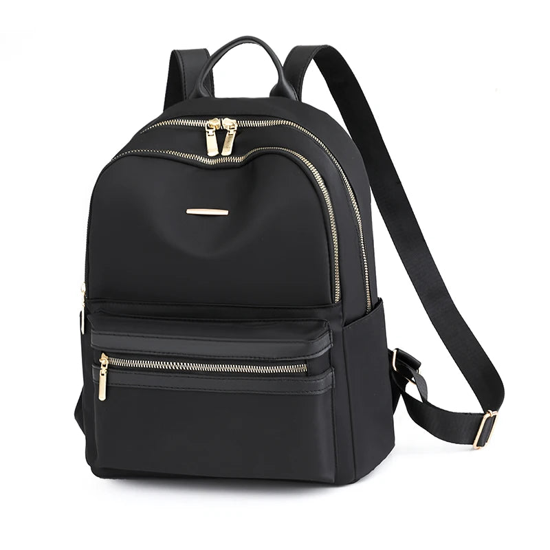 Print School Bag Waterproof Oxford Women Anti-theft Backpack