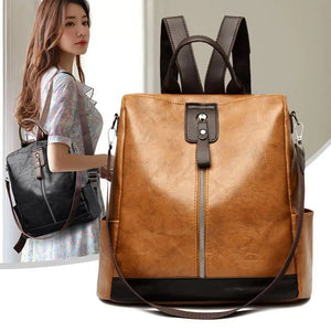 Waterproof Oxford Women Backpack Anti-theft School Bag Large Capacity E229