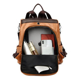 Waterproof Oxford Women Backpack Anti-theft School Bag Large Capacity E229