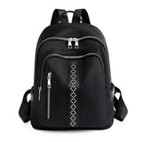 Waterproof Nylon Backpack Women's Backpack Travel Shoulder Bag Student