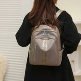 Waterproof Nylon Backpack Women's Backpack Travel Shoulder Bag Student