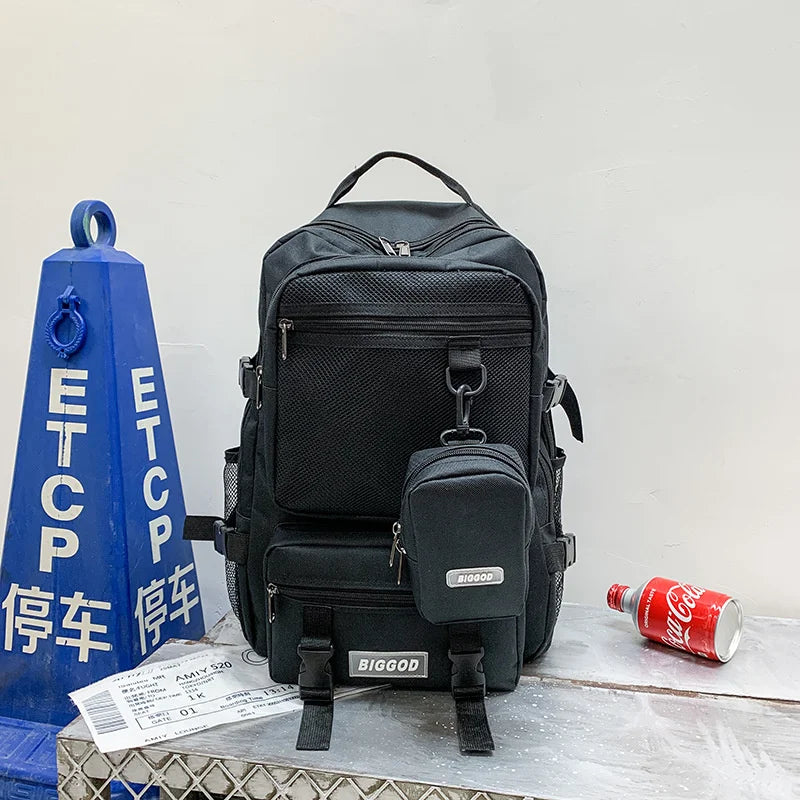 Waterproof Schoolbag for Teenage Girl Laptop Bag Female Woman Travel Backpack